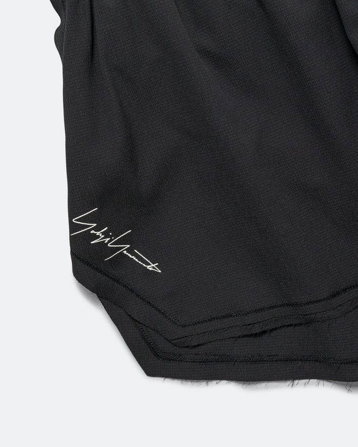 Mens Y-3 Running Shorts - Black