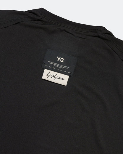 Mens Y-3 Running Tank Top - Black