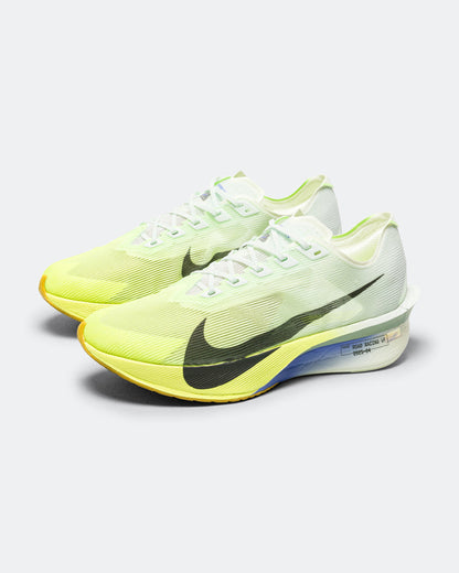 Mens ZoomX Vaporfly Next% 4 - Barely Green/Black Spruce-Volt Tint