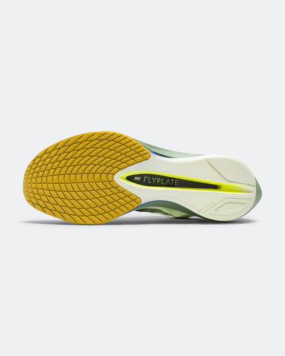 Mens ZoomX Vaporfly Next% 4 - Barely Green/Black Spruce-Volt Tint