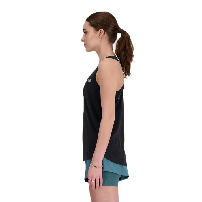 Musculosa New Balance Wt41250Bkh - Athletics Tank de Mujer