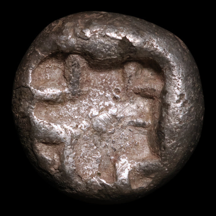 Mysia, Parion, AR Hemidrachm, Snake Haired Gorgon - c. 480 BCE - Greek World