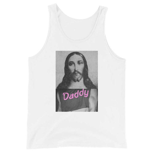 jesus daddy tank white