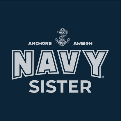 Navy Sister Ladies T-Shirt (Navy)