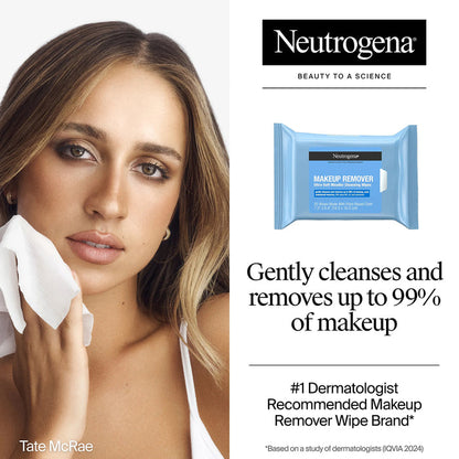 Neutrogena Makeup Remover Ultra Soft Cleansing Towelettes 25ct 2pk
