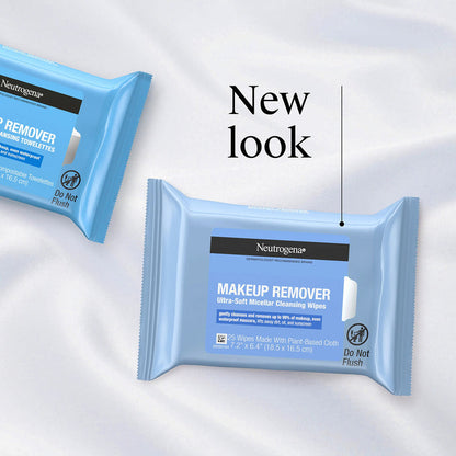 Neutrogena Makeup Remover Ultra Soft Cleansing Towelettes 25ct 2pk