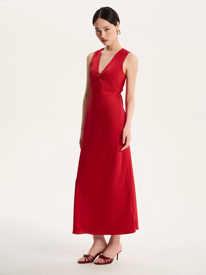 Nova Dress in Barbados Cherry