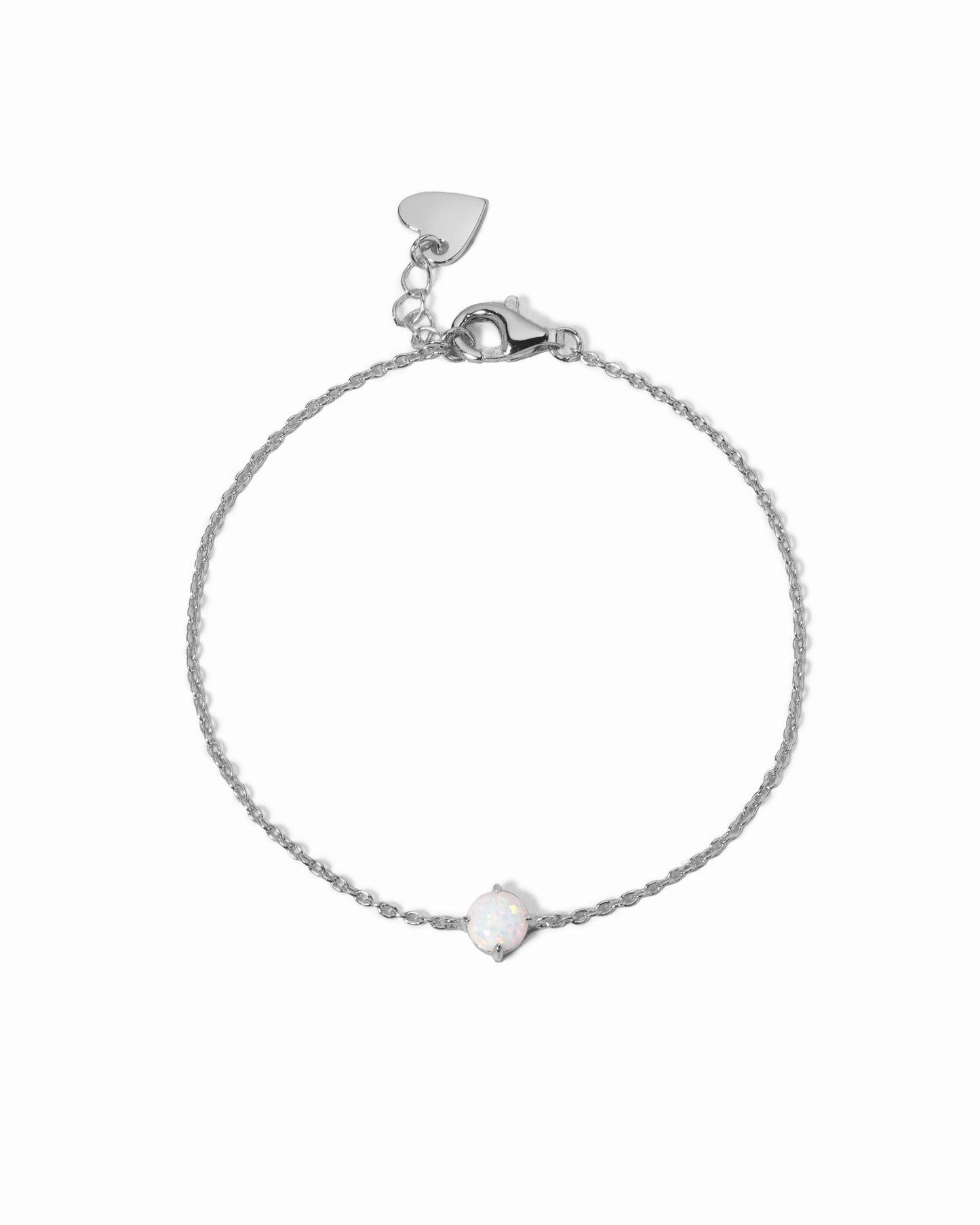 Solitaire Opal Bracelet