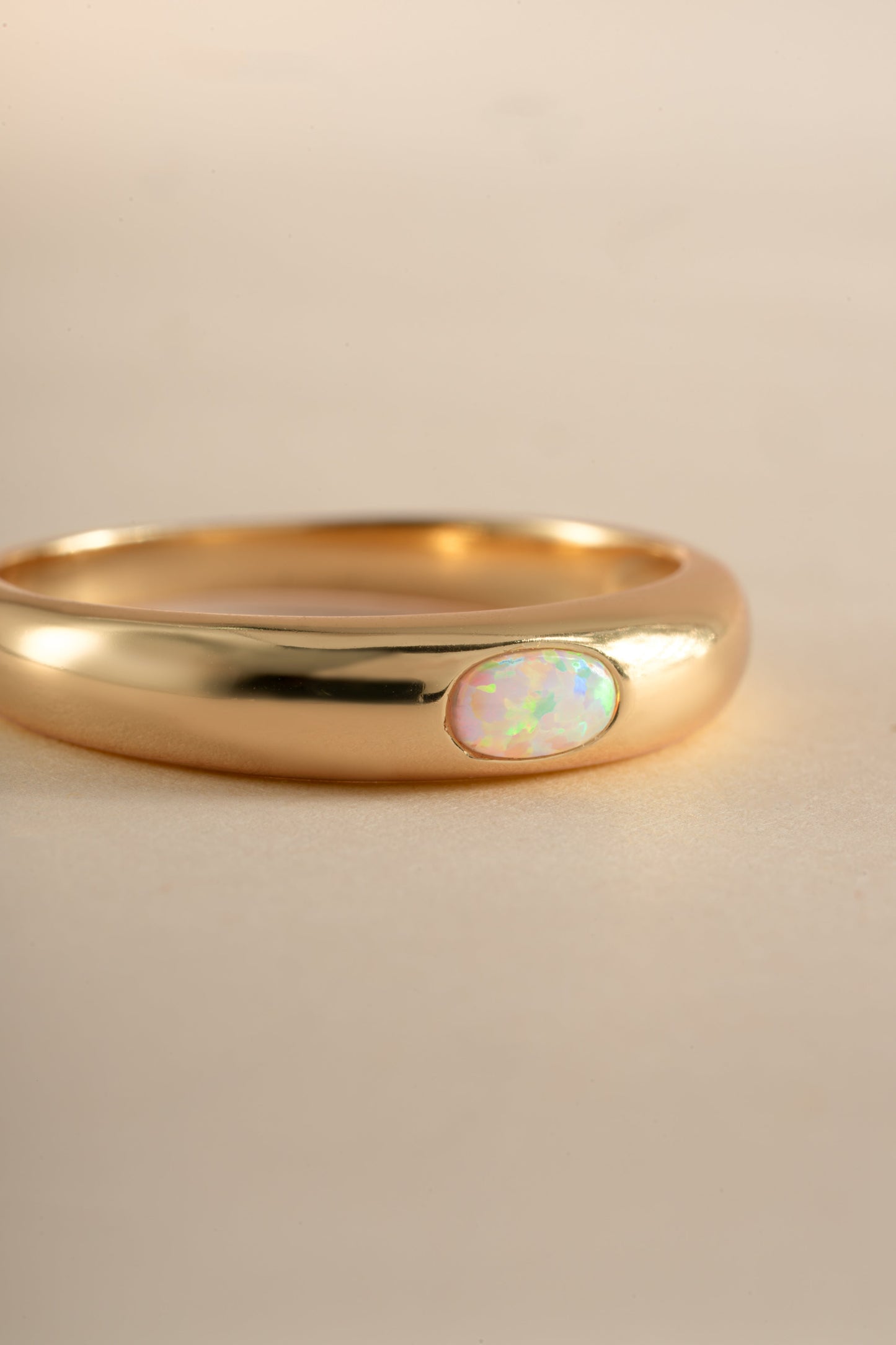 Opal Dome Ring