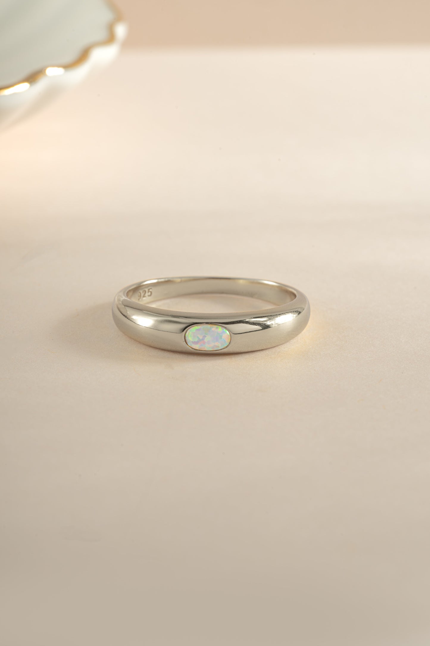 Opal Dome Ring