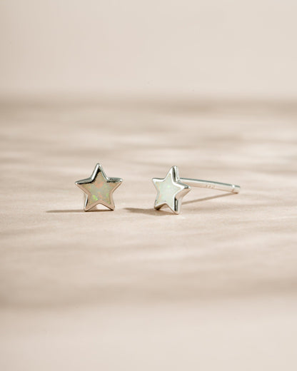 Opal Star Studs