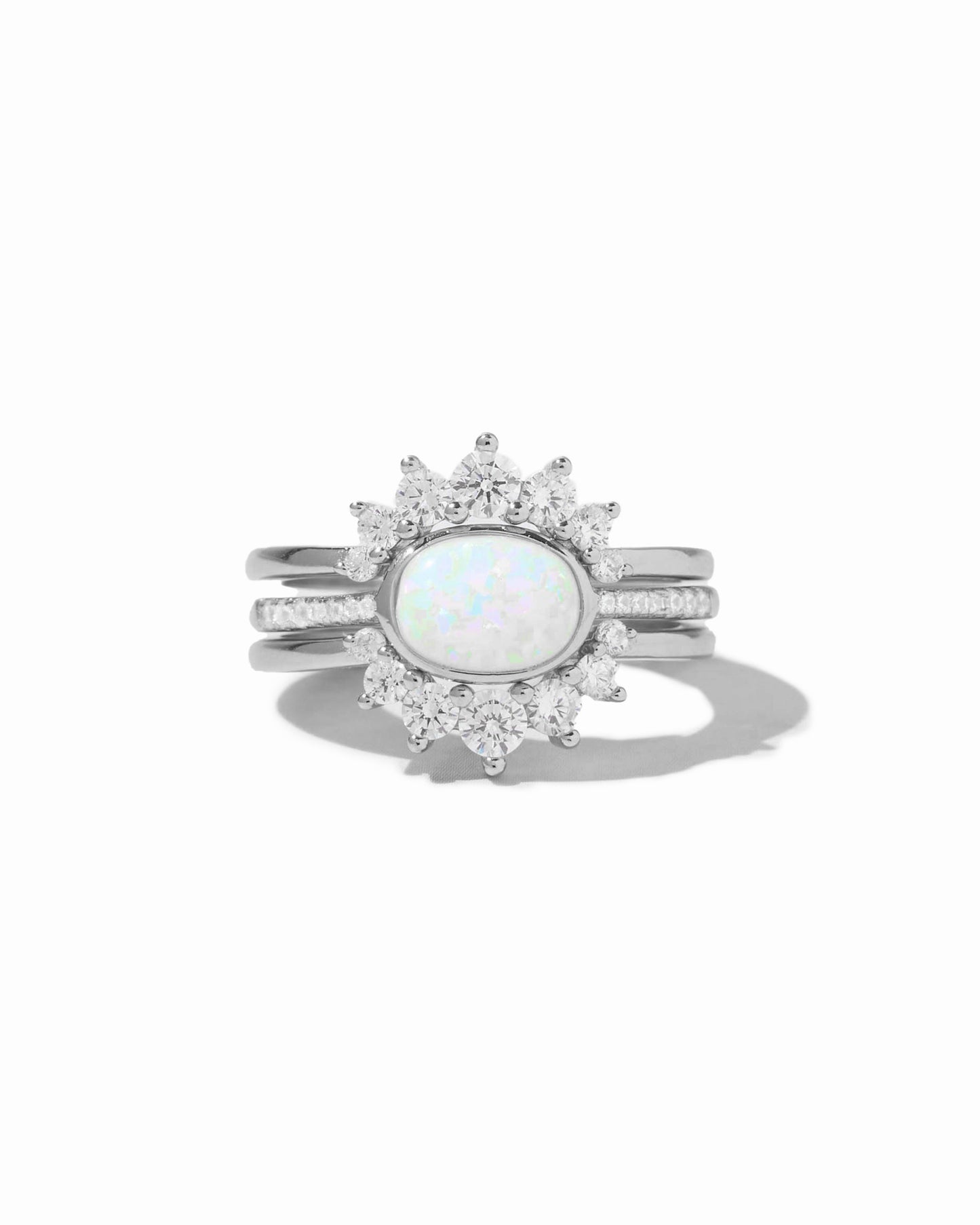 3 Set Opal Ring