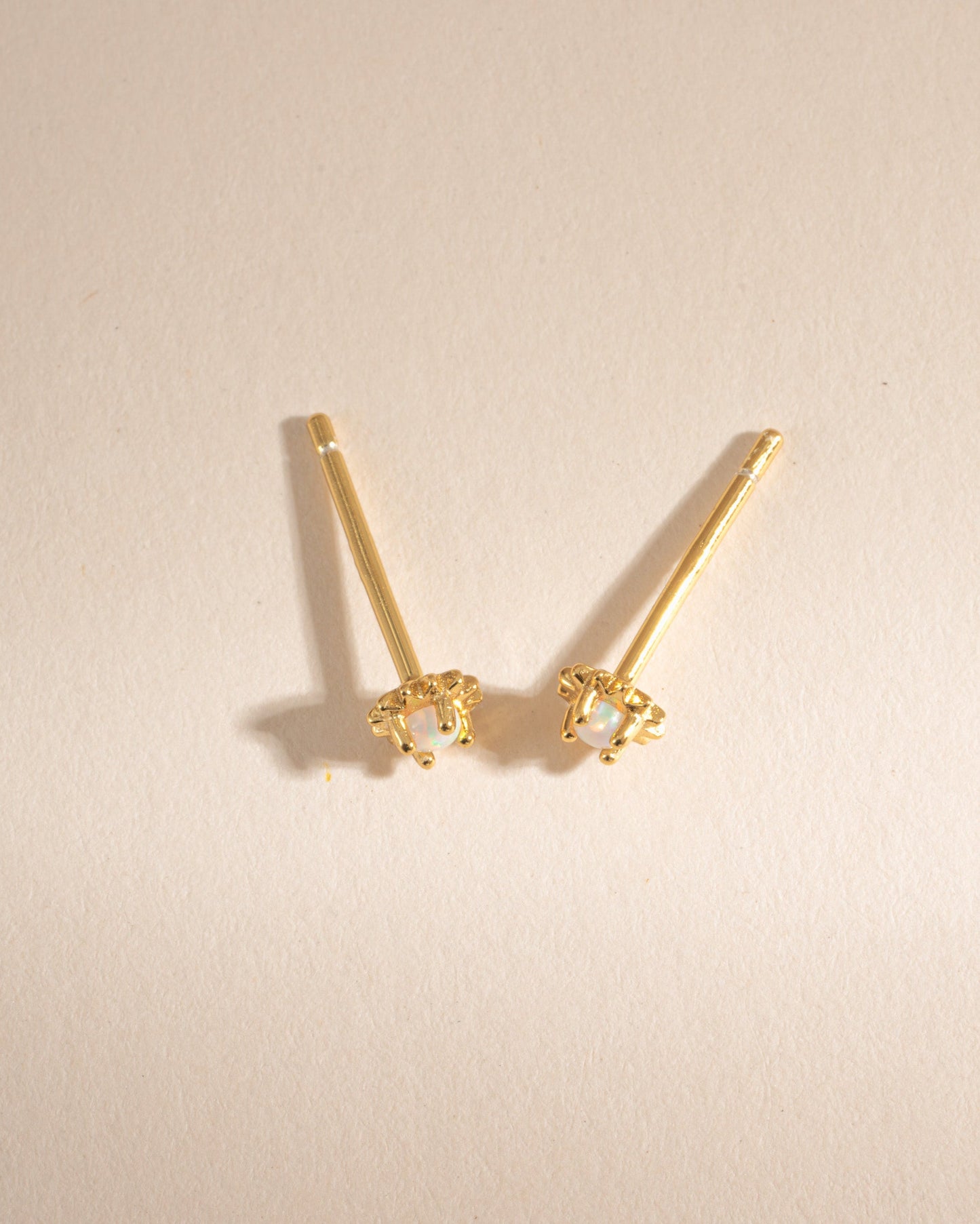 Opal Tiny Sunburst Studs