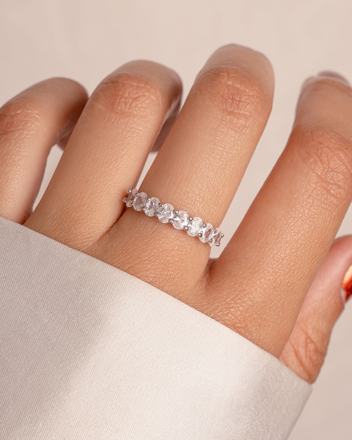 Oval Diamond Ring