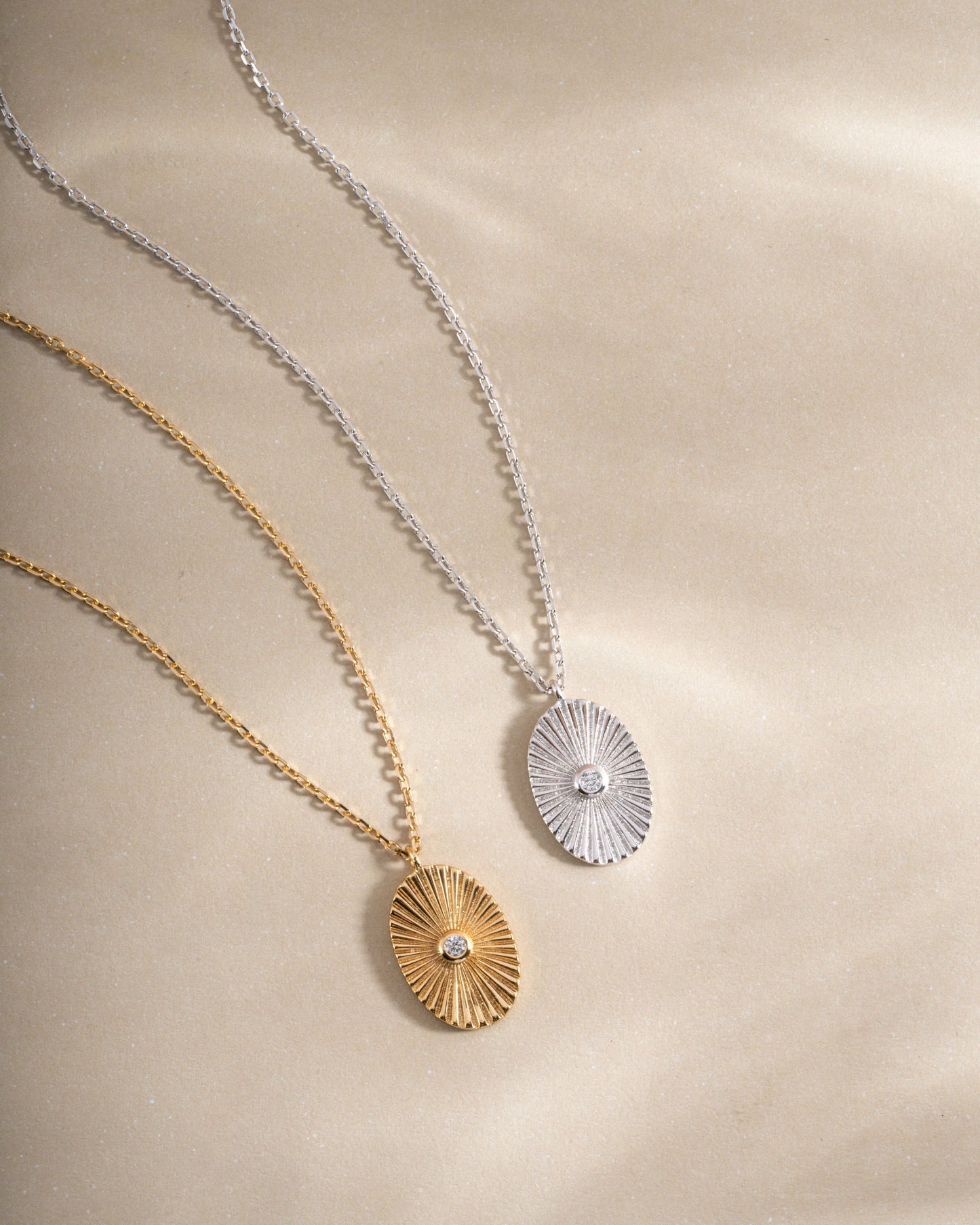 Oval Medallion Necklace