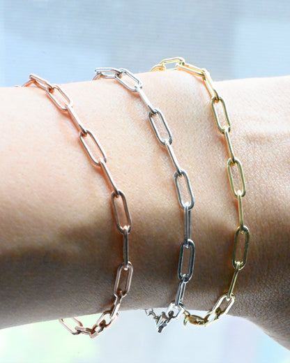 Medium Paperclip Bracelet