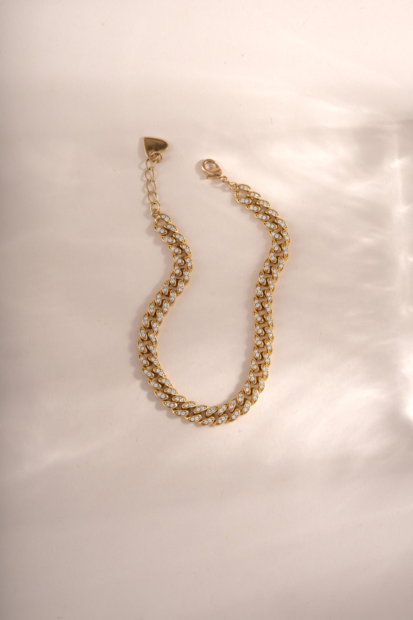Pavé Chain Link Bracelet