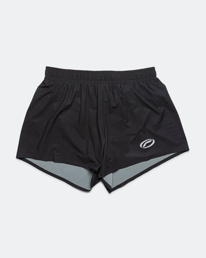 Perforated Shorts - Black
