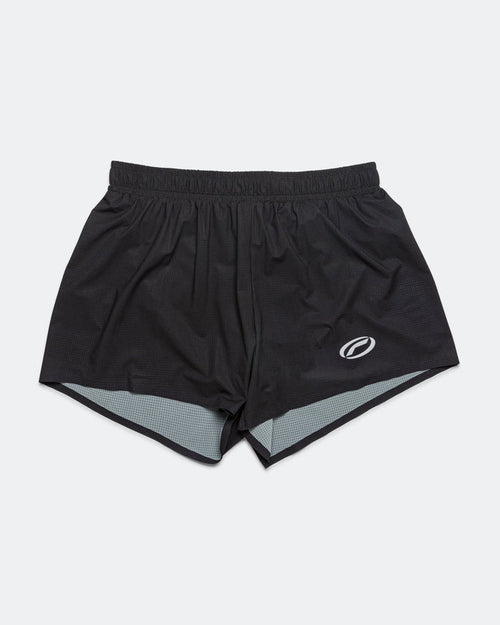 Perforated Shorts - Black
