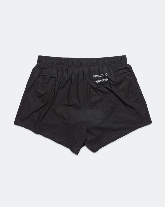 Perforated Shorts - Black