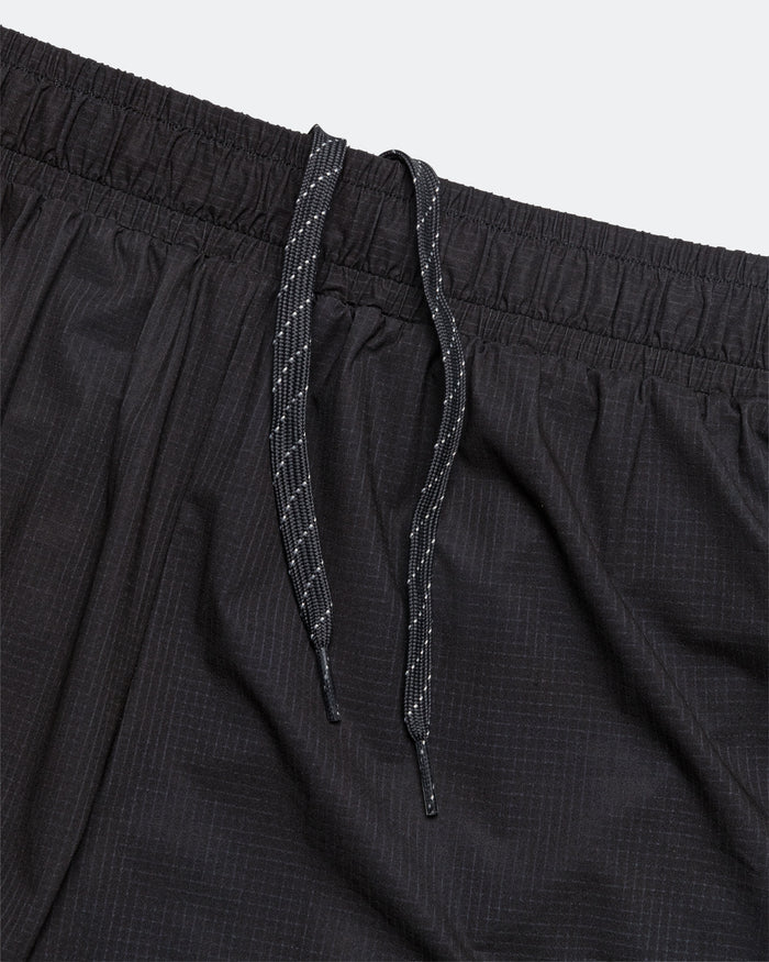 Perforated Shorts - Black