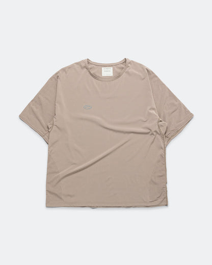 Perforated T-Shirt - Camel