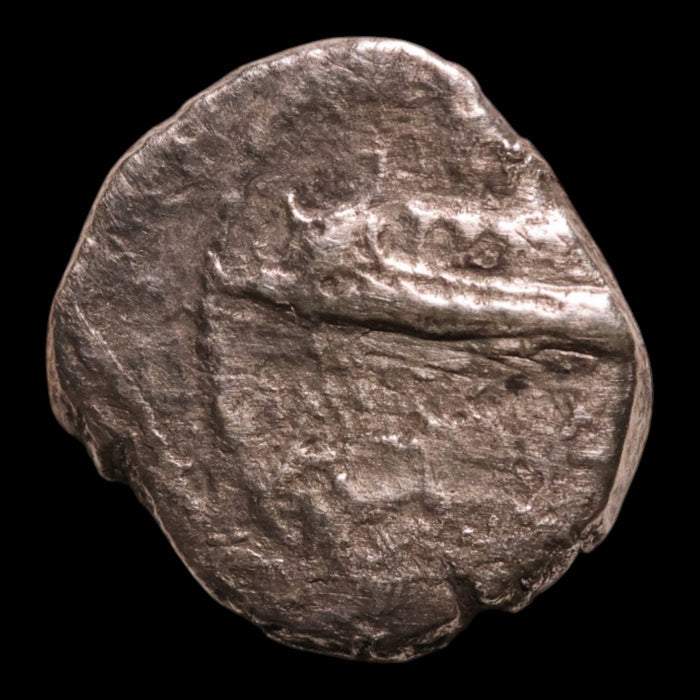 Phoenicia, City of Sidon, AR 1/8 Shekel, Ship & Man Fighting Lion - c. 400 to 333 BCE - Greek World