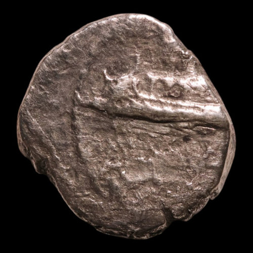 Phoenicia, City of Sidon, AR 1/8 Shekel, Ship & Man Fighting Lion - c. 400 to 333 BCE - Greek World