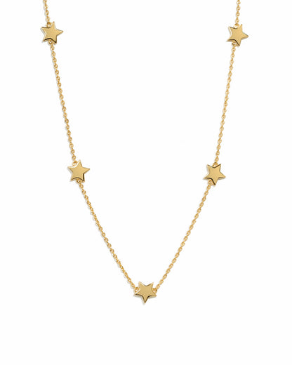 Plain Star Collar Necklace