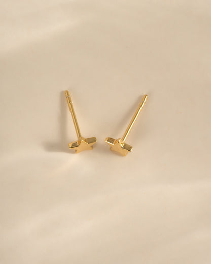 Plain Star Studs