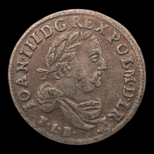Poland, King John III Sobieski, Silver 6 Groschens - 1683 CE - Polish-Lithuania