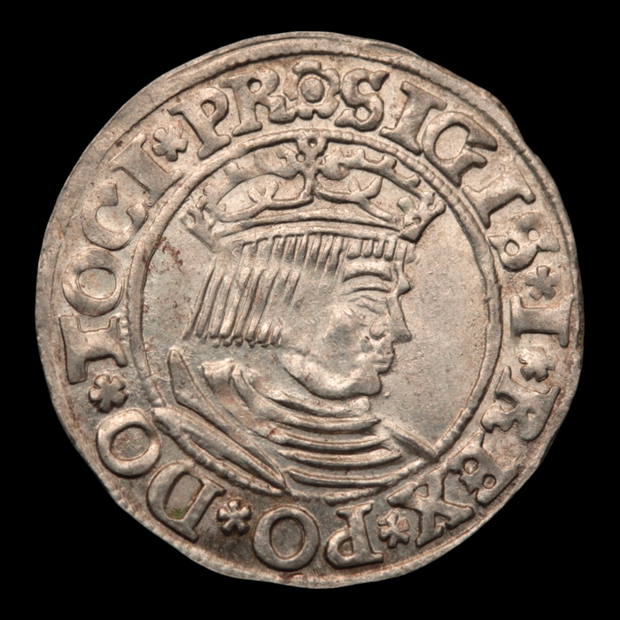 Poland, Sigismund I "the Old," Silver 1 Grosz - 1533 CE - Kingdom of Poland