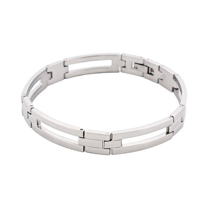 Polished Stainless Steel Bracelet