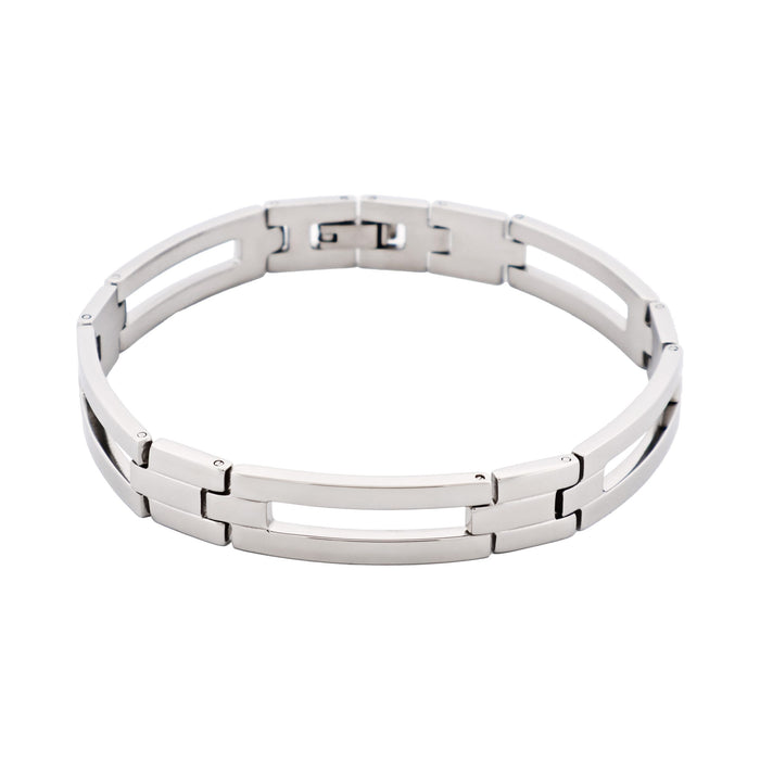 Polished Stainless Steel Bracelet
