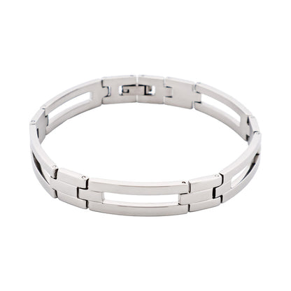 Polished Stainless Steel Bracelet