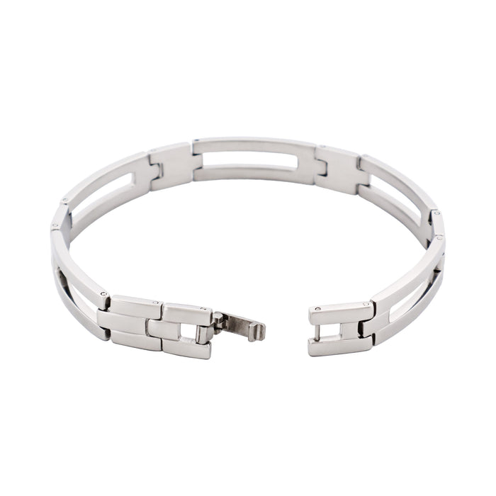 Polished Stainless Steel Bracelet
