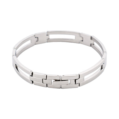 Polished Stainless Steel Bracelet