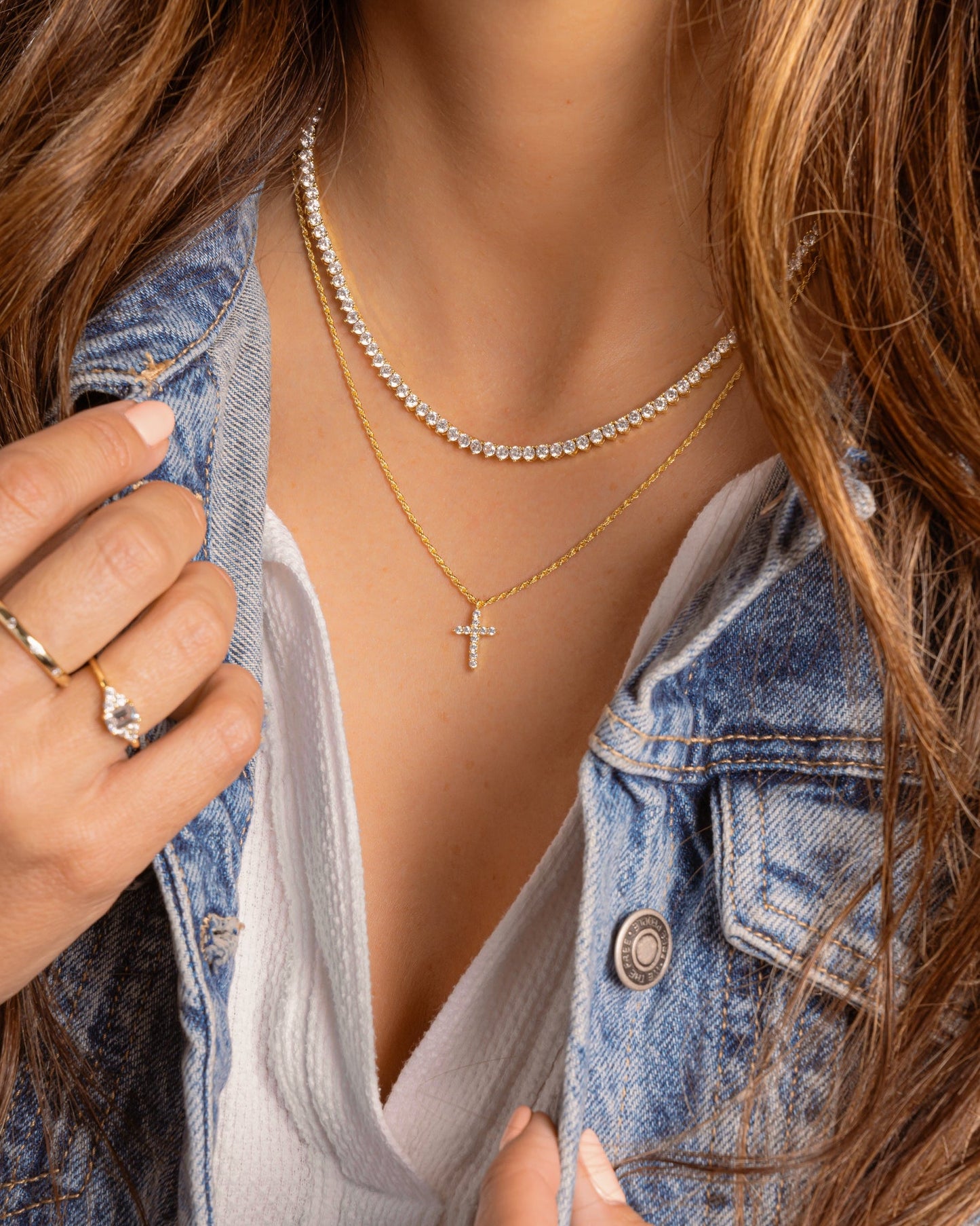 Stella Tennis Necklace