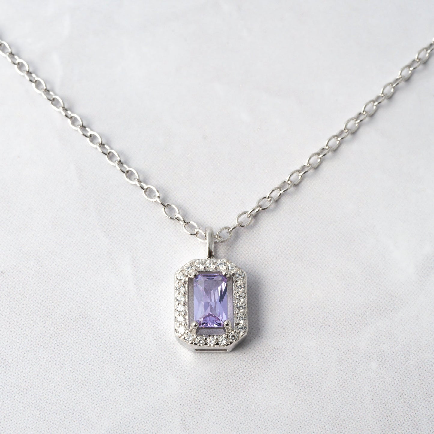Baguette Necklace