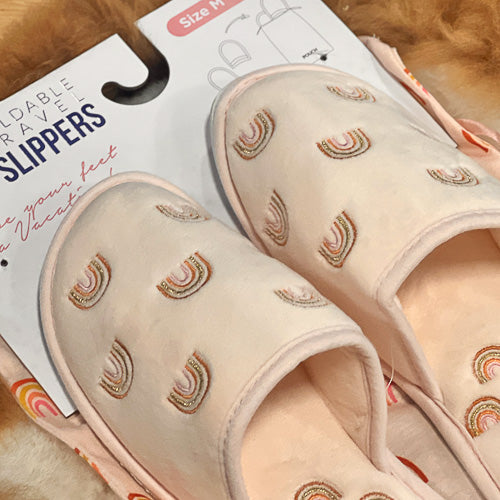 Rainbow Slippers