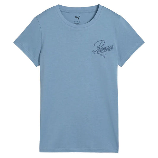 Remera Puma Ess Script Tee De Mujer
