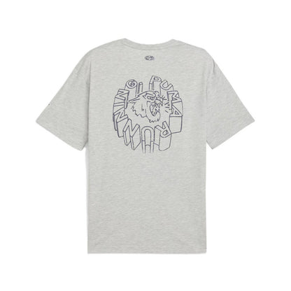 Remera Puma M Run Graphic Tee Overzaid De Hombre