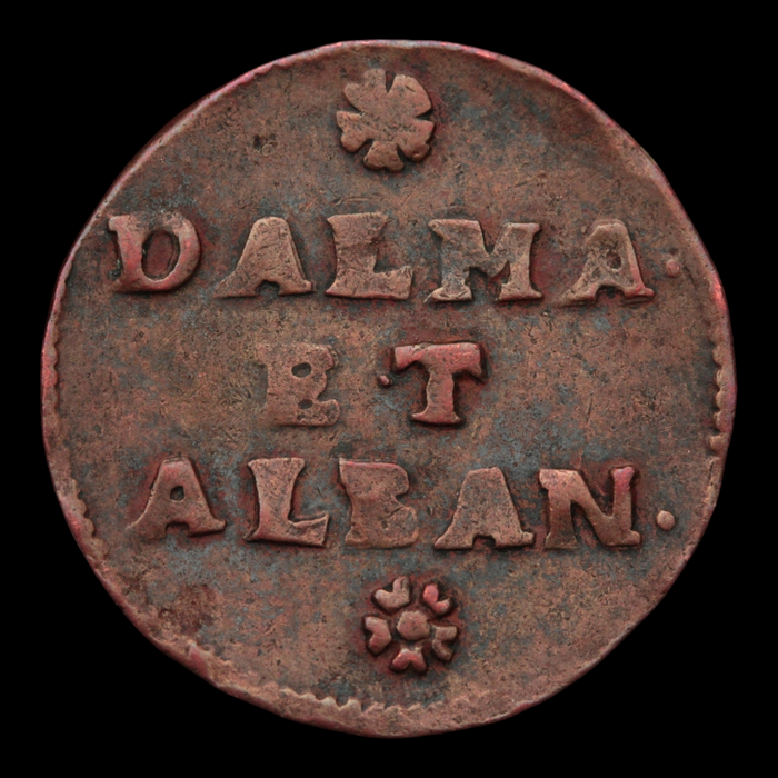 Republic of Venice, 2 Soldi, Dalmatia & Albania - 1691 to 1709 CE - Italian States