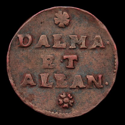 Republic of Venice, 2 Soldi, Dalmatia & Albania - 1691 to 1709 CE - Italian States