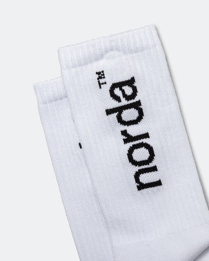 Retro Socks - White Gum