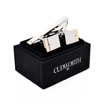 Rhod Gold Plated Cubic Zirconia 3Piece Set