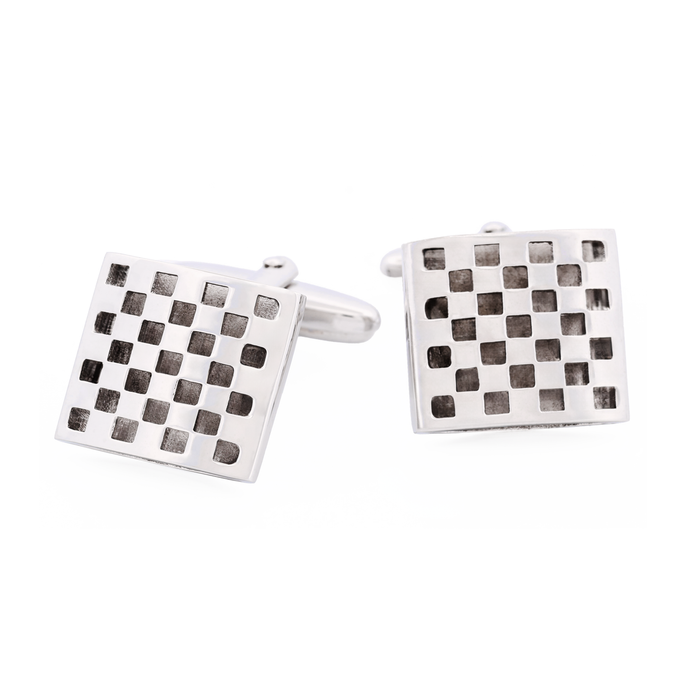 Rhodium Plated Cufflinks
