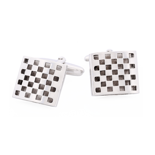 Rhodium Plated Cufflinks