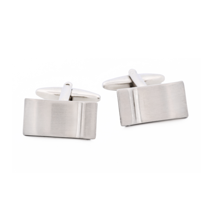 Rhodium Plated Cufflinks