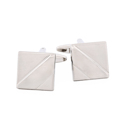 Rhodium Plated Cufflinks